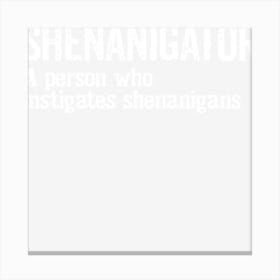 Shenanigator Canvas Print