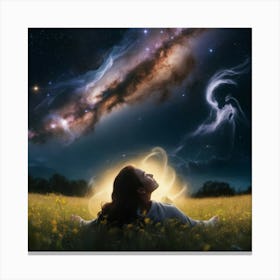 Cosmic Dreamer Canvas Print