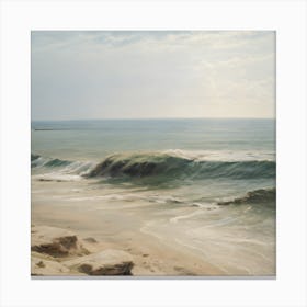 'The Beach' 1 Canvas Print