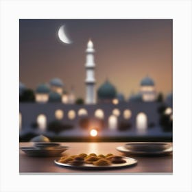 Ramadan Stock Videos & Royalty-Free Footage Canvas Print