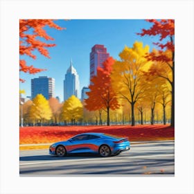 Car Art 392 Canvas Print