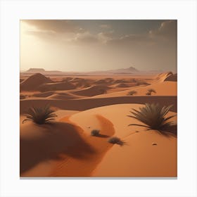 Desert Landscape 87 Canvas Print