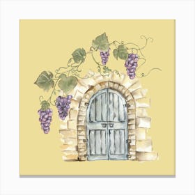 Door To The Vineyard Canvas Print