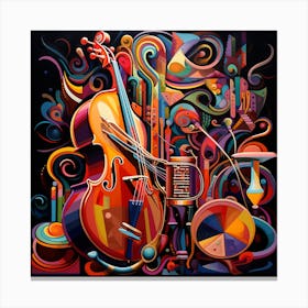Musical Instruments 1 Canvas Print