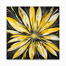 Yellow Daisy Canvas Print