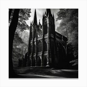 Gothic Church 1 Canvas Print
