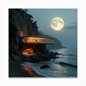 House On The Beach 9 Canvas Print