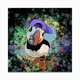 Fresh Puffin of Bel-Air Canvas Print