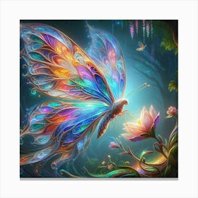 Fantasy Butterfly Art 3 Canvas Print