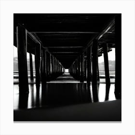 Under The Pier 7 Canvas Print