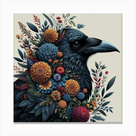 Crow 4 Canvas Print