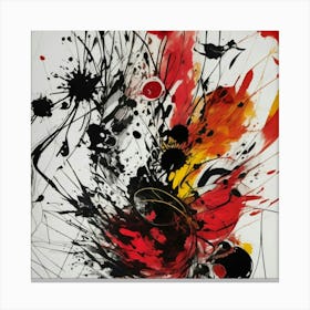 Abstract painting art 7 Canvas Print
