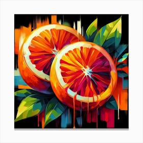 Blood Oranges Canvas Print