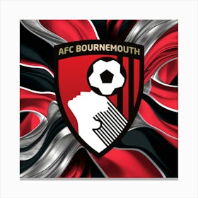 A.F.C. Bournemouth Logo Wall Arts 27 Canvas Print