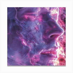 Face Of Fire Canvas Print