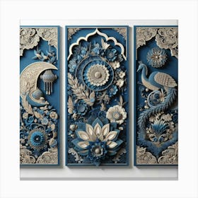 3d Wall Art 1 Canvas Print