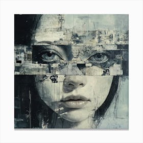 Face Of The City Canvas Print