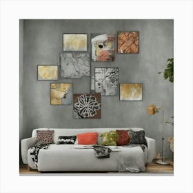 Abstract Wall Art 28 Canvas Print