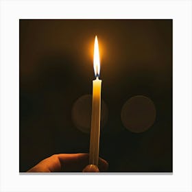 Candlelight Canvas Print