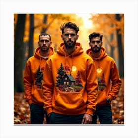 Autumn Hoodie 7 Leinwandbild