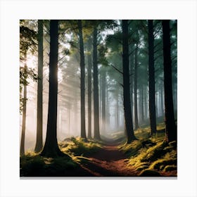 Walk In The Woods Canvas Print