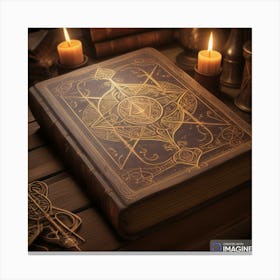 Enigma Grimoire Chronicles Canvas Print