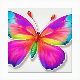 Colorful Butterfly 2 Canvas Print