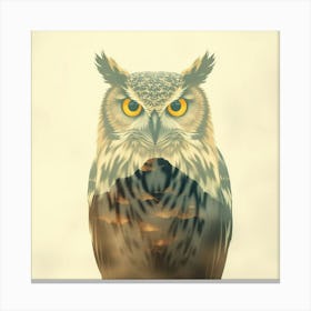 Wise Owl Canvas Print