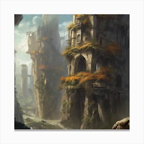 Fantasy Castle 76 Canvas Print