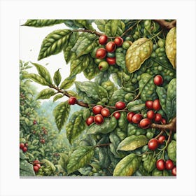 Coffee Tree 13 Canvas Print