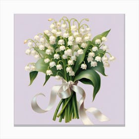 Lily Of The Valley 2 Canvas Print