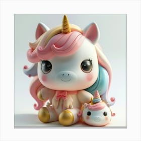 Unicorn Toy 7 Canvas Print