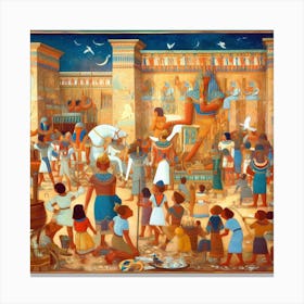Egyptian Pharaohs Canvas Print