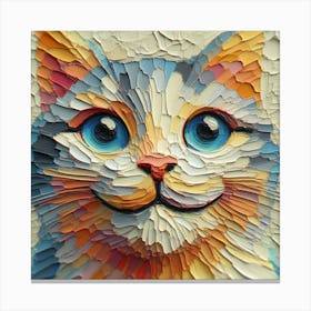 A happy cat 1 Canvas Print