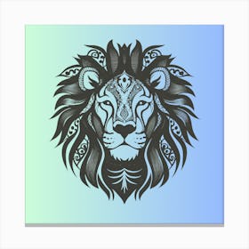 Lion Head 6 Canvas Print