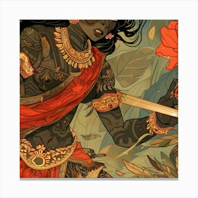 Lord Krishna 6 Canvas Print