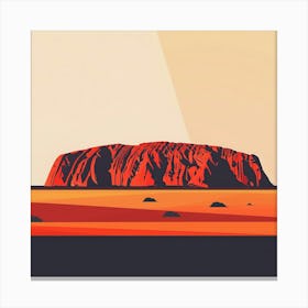 Uluru 7 Canvas Print