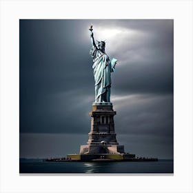 Statue Of Liberty Canvas Print