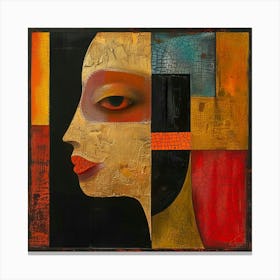 "Madonna" Abstract Painting Canvas Print