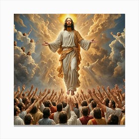 Jesus Return Ai  Canvas Print