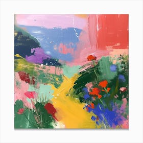 Colourful Gardens Claude Monet Foundation Gardens France 8 Canvas Print