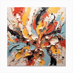 Abstract Painting Canvas Print