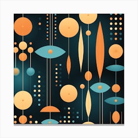 Abstract Background Vector Canvas Print