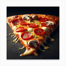 Pizza6 Canvas Print