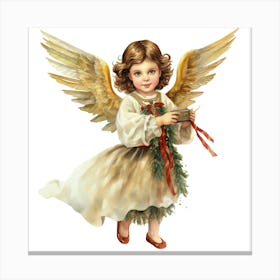 Christmas Angel Canvas Print