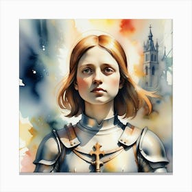 Joan of Arc 12 Canvas Print