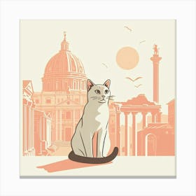 Cat In Rome 1 Toile