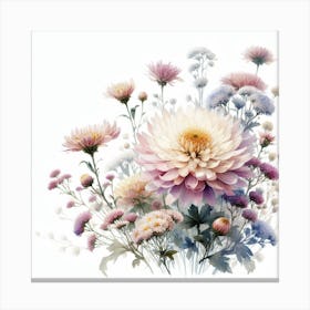 Flowers of Cynia Canvas Print