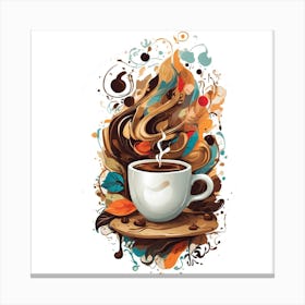 Coffee Cup Canvas Print