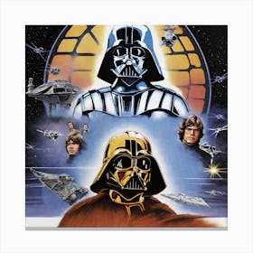 Star Wars The Force Awakens 2 Canvas Print